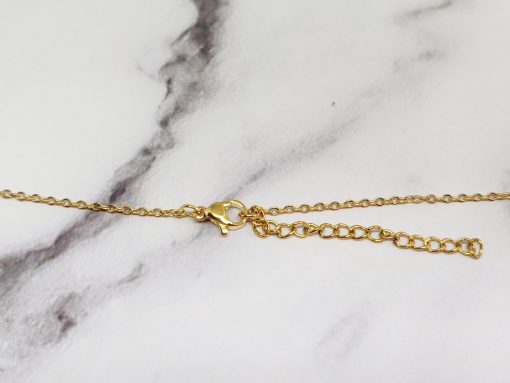 Mei's Lacy ketting | Zodiac Chain | Stainless Steel | goud - Afbeelding 5