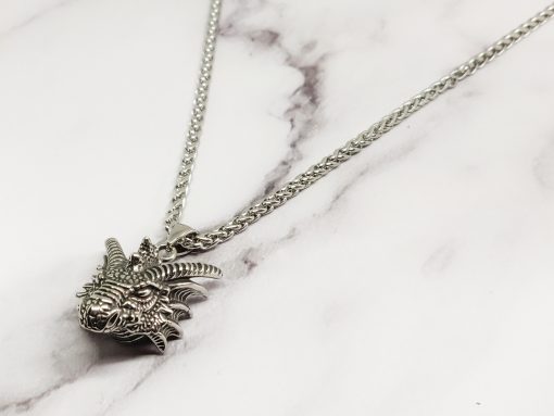 Mei's Viking ketting | The Dragon | Stainless Steel | zilver - Afbeelding 7