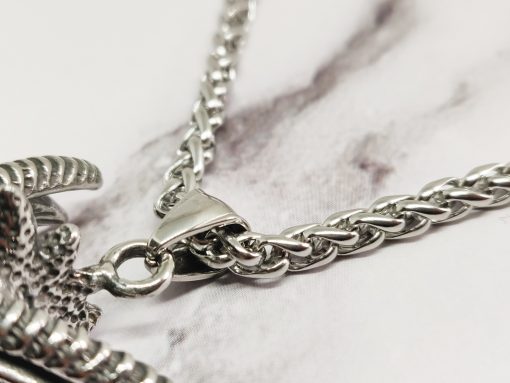 Mei's Viking ketting | The Dragon | Stainless Steel | zilver - Afbeelding 5