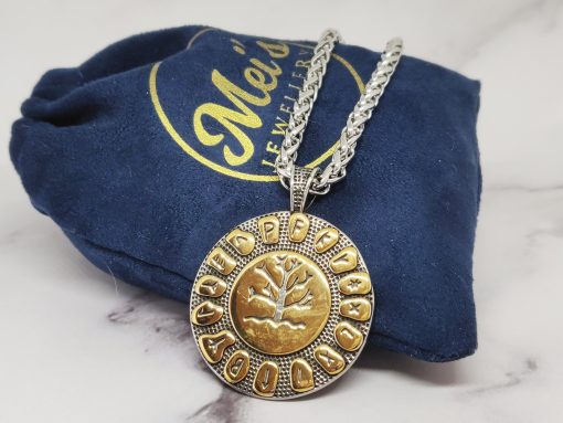 Mei's Viking ketting | Tree of Life | Stainless Steel | zilver/goud