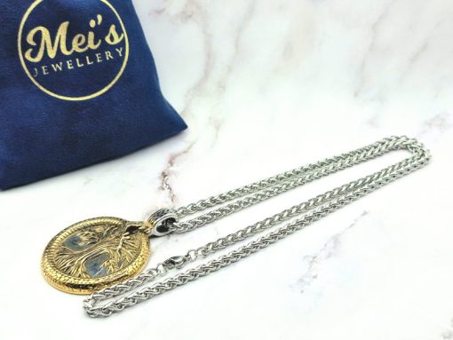 Mei's Viking ketting | Serpent's Tree | Stainless Steel | goud / zilver - Afbeelding 7