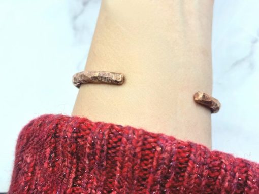 Mei's Tibetan armband | Copper Crest | Koper - Afbeelding 3