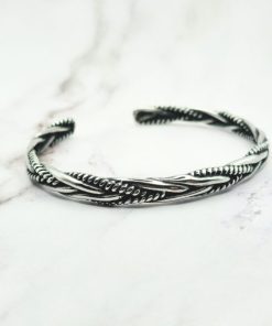 Silver Braided 3