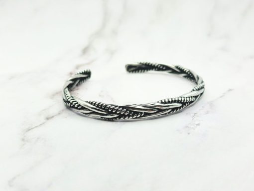 Silver Braided 3