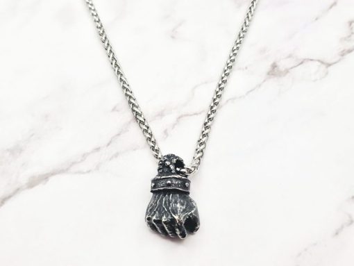 Mei's Viking ketting | Steel Strong | Stainless Steel | zilver - Afbeelding 2