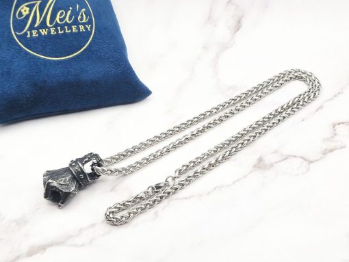 Mei's Viking ketting | Steel Strong | Stainless Steel | zilver - Afbeelding 6