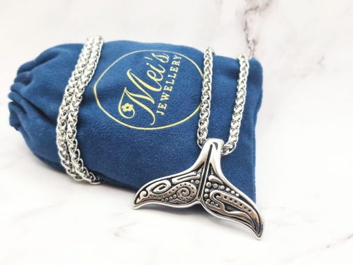 Mei's Viking ketting | Tail of Sea | Stainless Steel | zilver